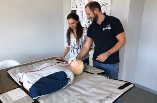 Donation of Hi-tech life saving manikin