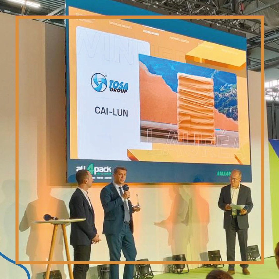 Fabio Tosa was awarded at the ALL4PACK Emballage Paris