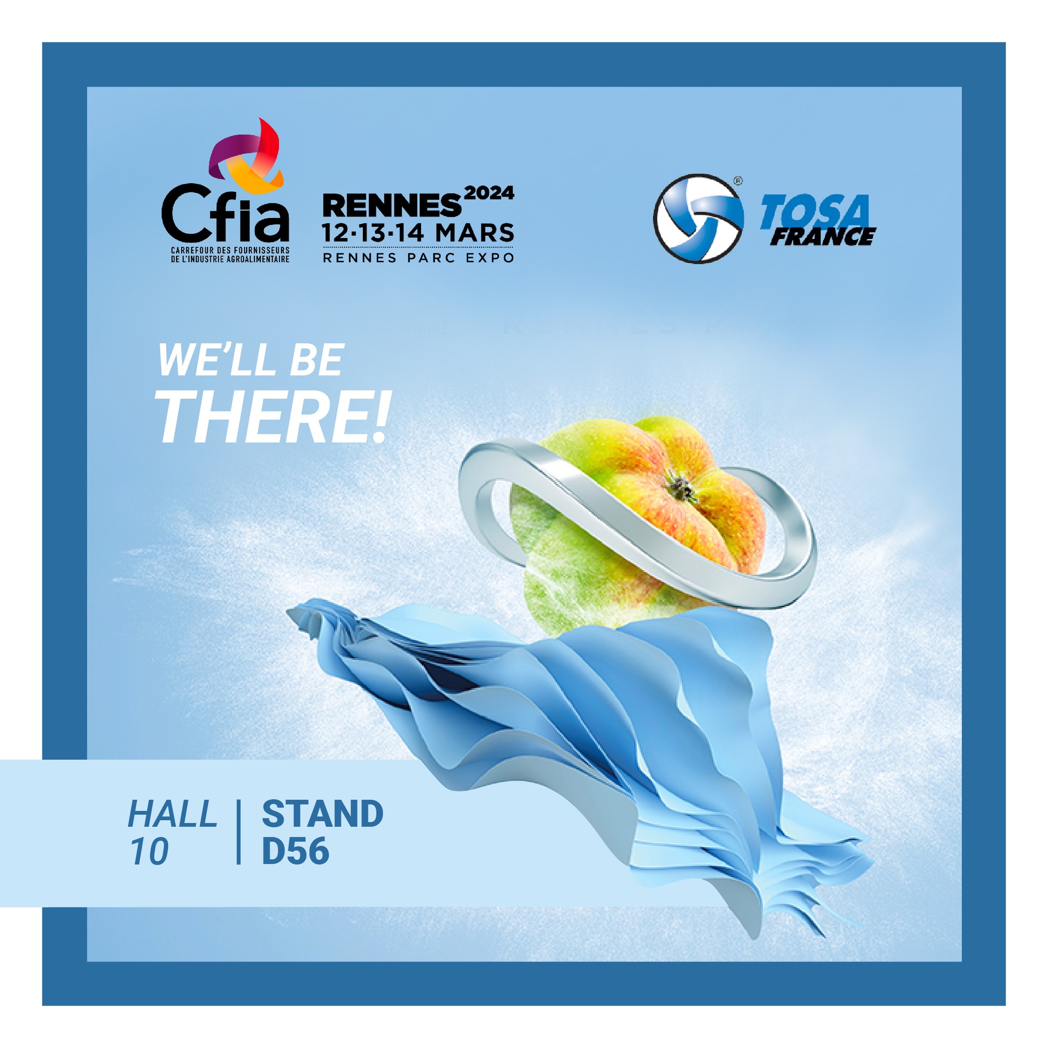 From 12th to 14th, we are in Rennes for CFIA Expo!