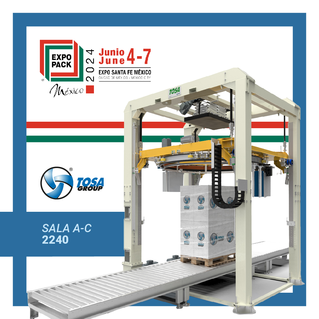 Dal 4 al 7 giugno puoi trovare Tosa a ExpoPack!