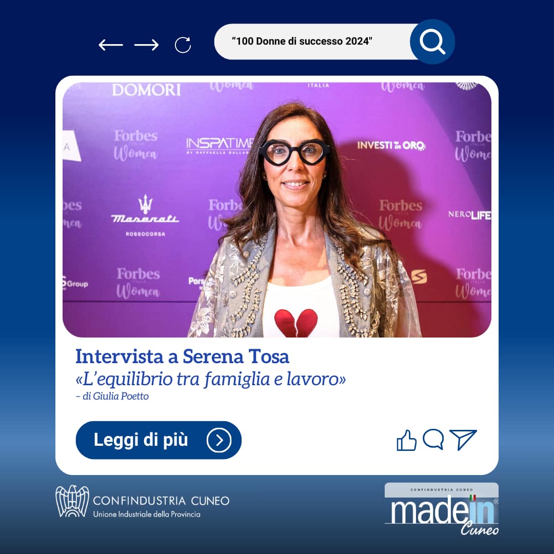Serena Tosa: La Forza dell’Equilibrio tra Lavoro e Famiglia