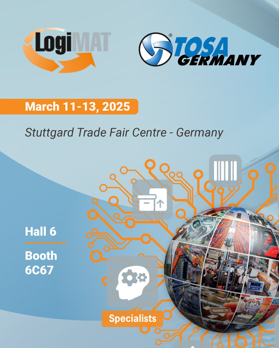 Meet TOSA at LogiMAT 2025